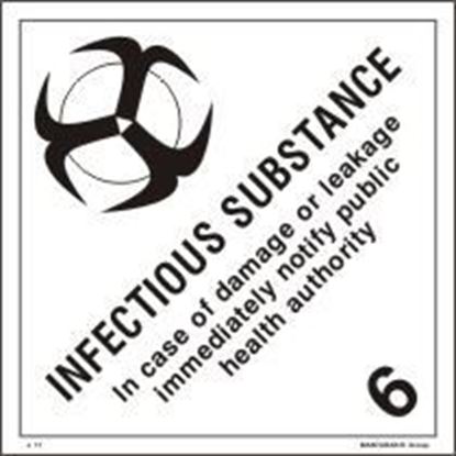 Picture of INFECTIOUS SUBSTANCE 20x20 (IMO 6.2)