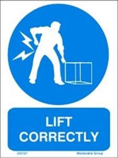 Picture of LIFT CORRECTLY