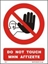 Εικόνα της DO NOT TOUCH SIGN 20X15