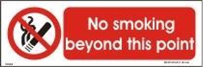 Picture of NO SMOKING BEYOND THIS POINT 10x30