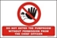 Εικόνα της DO NOT ENTER THE PUM. W/OUT PERM.AYTO/NO 20x30