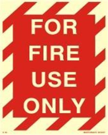 Εικόνα από FOR FIRE USE ONLY SIGN 20X25