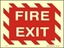 Εικόνα της FIRE EXIT SIGN 15X20