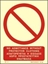 Εικόνα της NO ADMITTANCE W/OUT PROTECT.CLOTH.SIGN 20X15