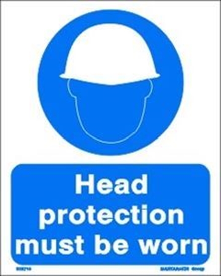 Εικόνα από HEAD PROTECTION MUST BE WORN