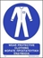 Picture of PROTECTIVE CLOTHING SIGN 25X20