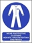 Εικόνα της PROTECTIVE CLOTHING SIGN 25X20