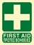 Εικόνα της FIRST AID SIGN 20X15