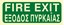 Picture of FIRE EXIT SIGN 12X30
