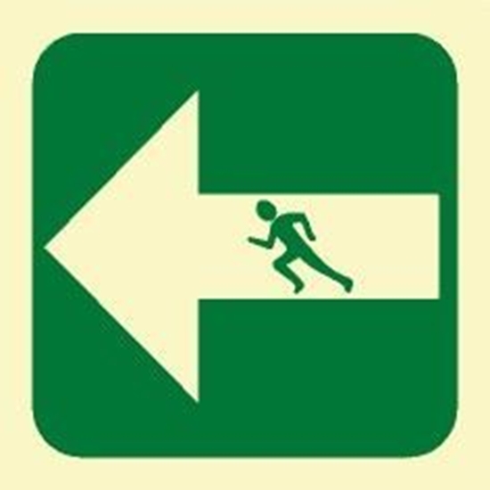 Εικόνα από MAN IN ARROW STRAIGHT/LEFT SIGN 15X15