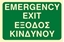 Εικόνα της EMERGENCY EXIT 15X15