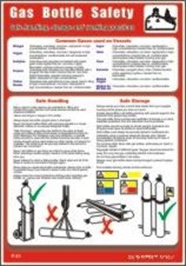 Picture of GAS BOTTLE SAFETY    50x35