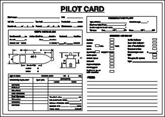 Picture of PILOT CARD