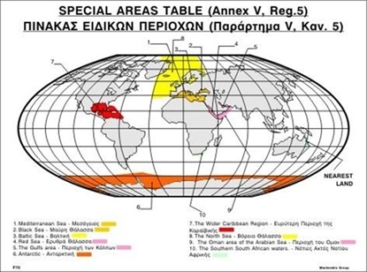 Picture of SPECIAL AREAS TABLE