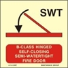 Picture of A-CLASS HING.SELF-CLOS.SEMI-WATER.FIR.DOOR 15X15
