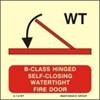 Εικόνα από A-CLASS HINGED SELF-CLOS.WATERT.FIRE DOOR 15X15
