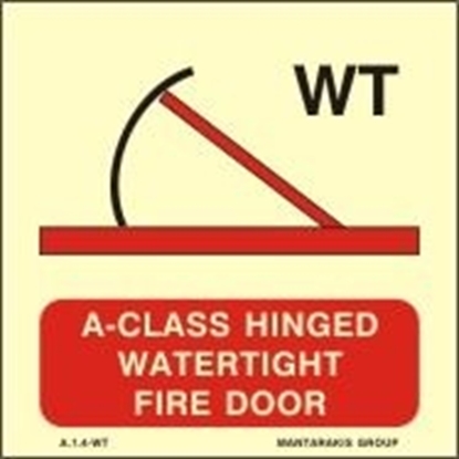 Picture of A-CLASS HINGED WATERTIGHT FIRE DOOR 15X15