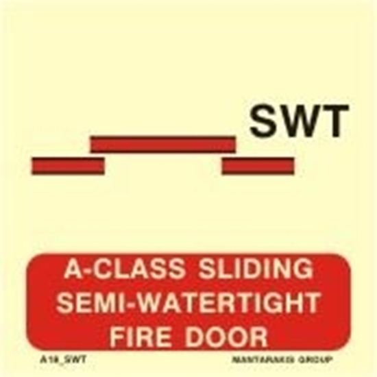 Снимка на A-CLASS SLIDING SEMI-WATERT.FIRE DOOR 15X15