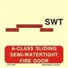 Picture of A-CLASS SLIDING SEMI-WATERT.FIRE DOOR 15X15