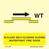 Picture of B-CLASS SELF-CLOS.SLID.WATERT.FIRE DOOR 15X15