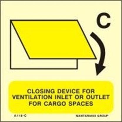 Picture of CLOS.VED.FOR VENT.INLET OR OUT.FOR CAR.SP.15X15