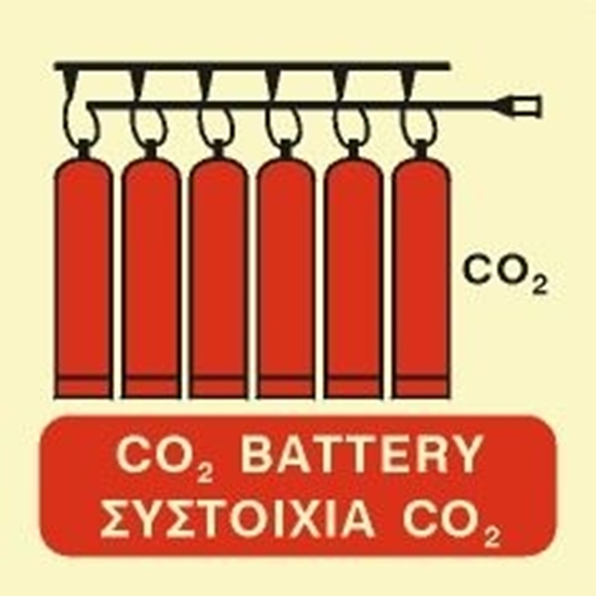 Picture of CO2 BATTERY SIGN   15x15