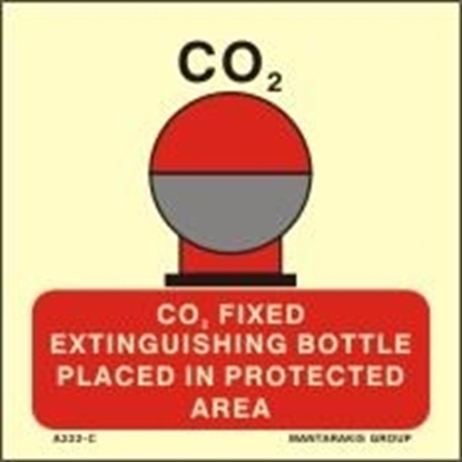 Εικόνα της CO2 FIXED EXTING.BOTT.PLAC.IN PROTECT.AREA 15X15