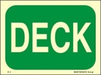 Снимка на DECK SIGN 15X20