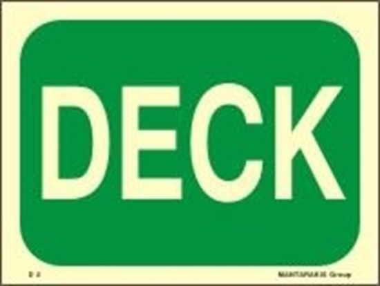 Picture of DECK SIGN 15X20