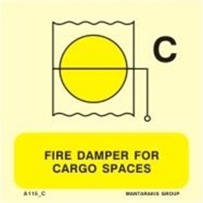 Εικόνα της FIRE DAMPER FOR CARGO SPACES 15X15