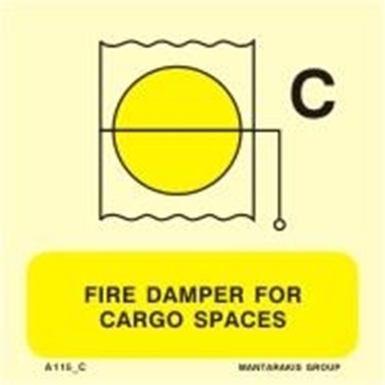 Εικόνα από FIRE DAMPER FOR CARGO SPACES 15X15