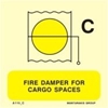 Picture of FIRE DAMPER FOR CARGO SPACES 15X15