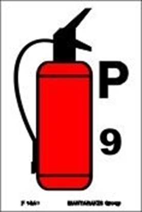 Εικόνα της FIRE EXTINGUISHER P9 15X10