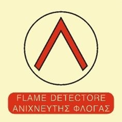 Εικόνα της FLAME DETECTOR SIGN    15x15