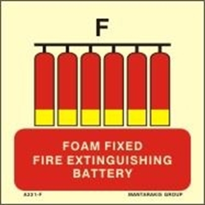 Εικόνα της FOAM FIXED FIRE EXTINGUISHING BATTERY 15X15