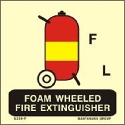 Снимка на FOAM WHEELED FIRE EXTINGUISHER 15X15