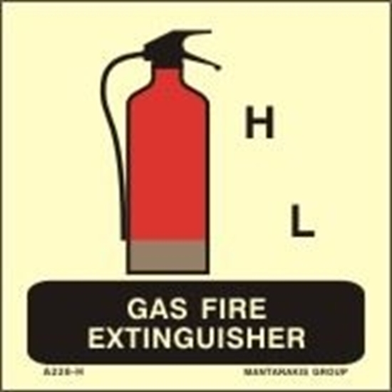 Picture of GAS FIRE EXTINGUISHER 15X15