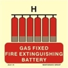 Picture of GAS FIXED FIRE EXTINGUISHING BATTERY 15X15