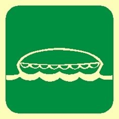 Снимка на LIFEBOAT SIGN 15Χ15