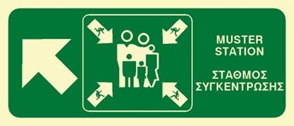 Εικόνα της MUSTER STATION SIGN 15X35