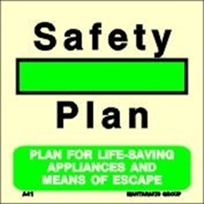 Picture of PLAN FOR LIFE-SAV.APPL.AND MEANS OF ESCAPE 15X15