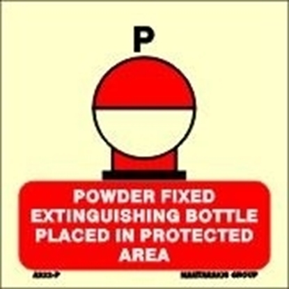 Picture of POWDER FIXED EXTING.BOT.PLAC.IN PROT.AREA 15X15