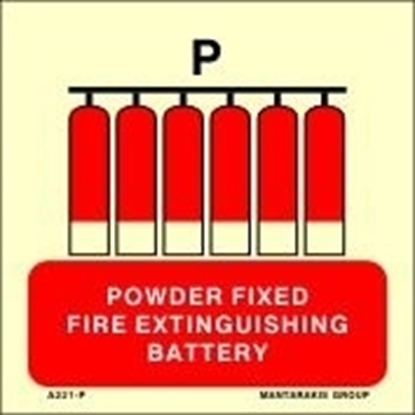 Снимка на POWDER FIXED FIRE EXTINGUISHING BATTERY 15X15