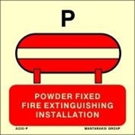 Снимка на POWDER FIXED FIRE EXTINGUISHING INSTALLAT.15X15