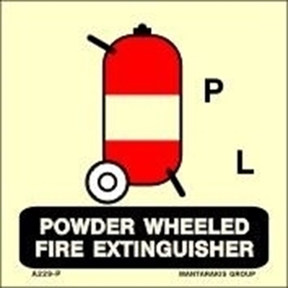 Снимка на POWDER WHEELED FIRE EXTINGUISHER 15X15