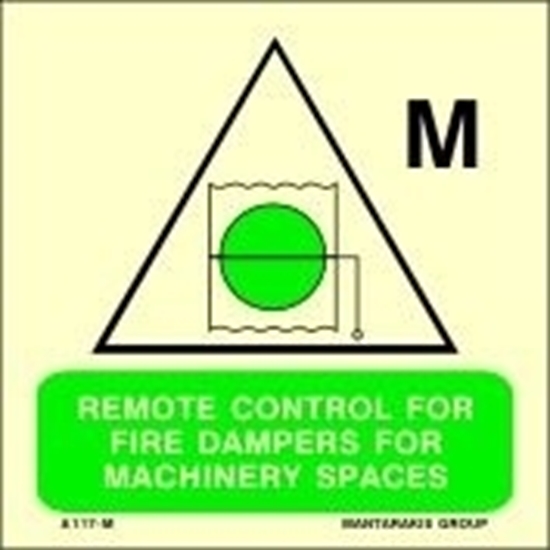 Picture of REM.CONTR.FOR FIRE DAMP.FOR MACHIN.SPAC.15X15