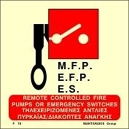 Εικόνα της REMOTE CONTROLLED FIRE PUMPS OR EMERGENCY SWITCHES