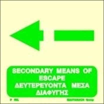 Εικόνα της SECONDARY MEANS OF ESCAPE LEFT 15X15