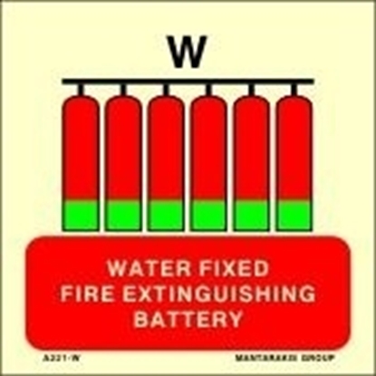 Снимка на WATER FIXED FIRE EXTINGUISHING BATTERY 15X15