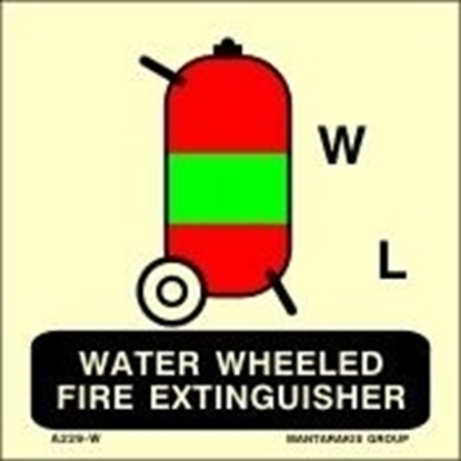Снимка на WATER WHEELED FIRE EXTINGUISHER 15X15